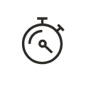 A stopwatch icon