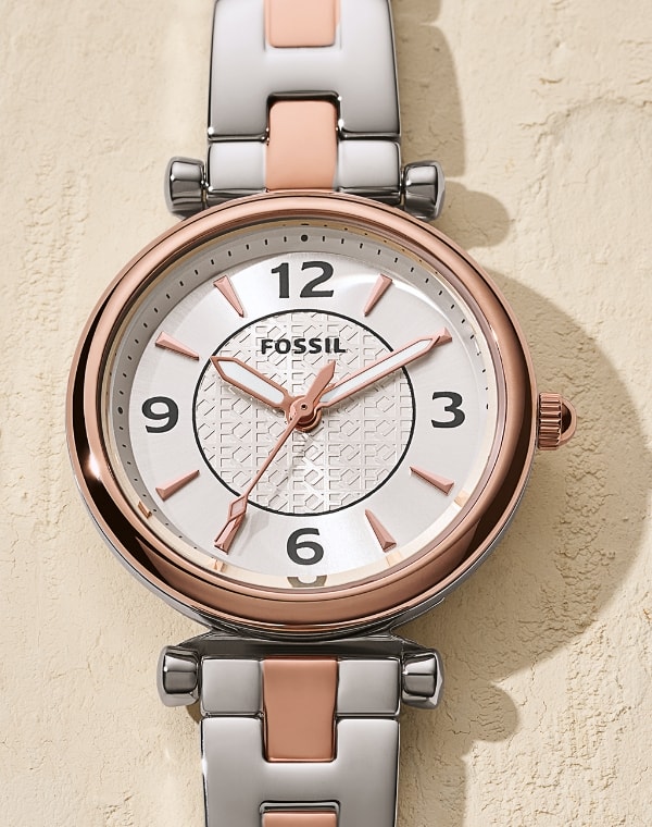 激安の fossil腕時計 レディース
