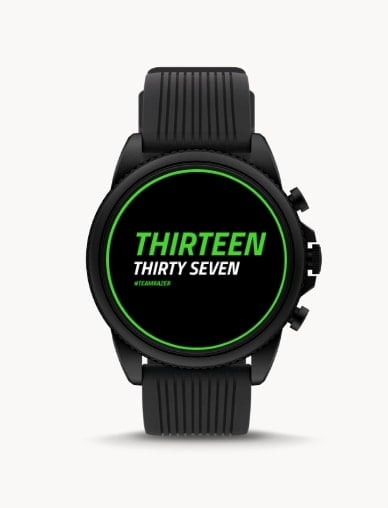 Une montre connectée Gen 6 Razer x Fossil