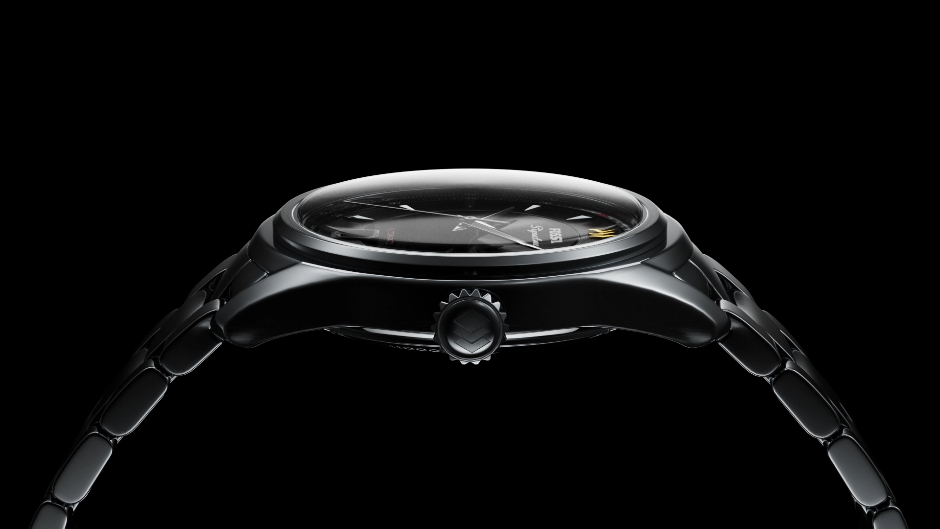 Heroic image of the Three-Hand Date Automatic watch from the Signature CS-1 watch collection. 