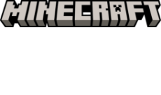 Minecraft and Fossil logo lockup.
