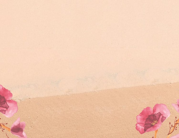 decorative background with flowers