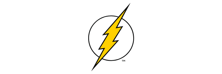The Flash™のロゴ