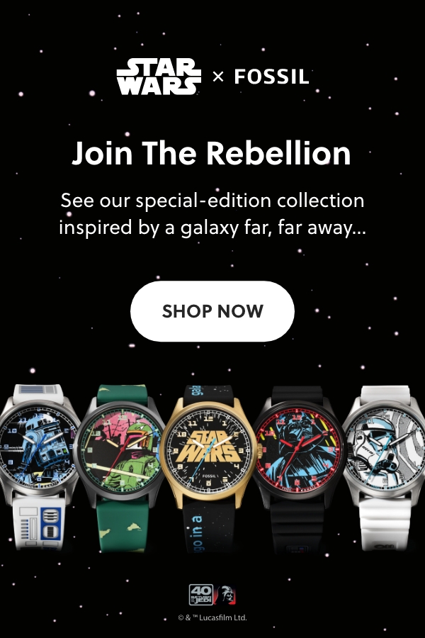 See our special-edition collection inspired by a galaxy far, far away... 
