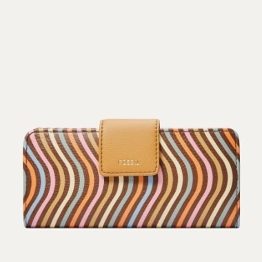 Striped wallet