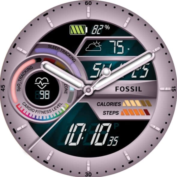 Fossil digital deals watch faces
