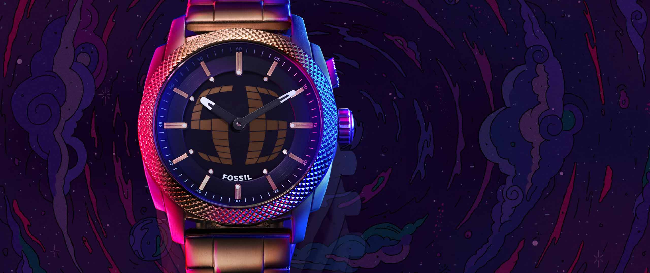 Machine Big Tic 41MM ゴールドトーン ステンレススチールウォッチ