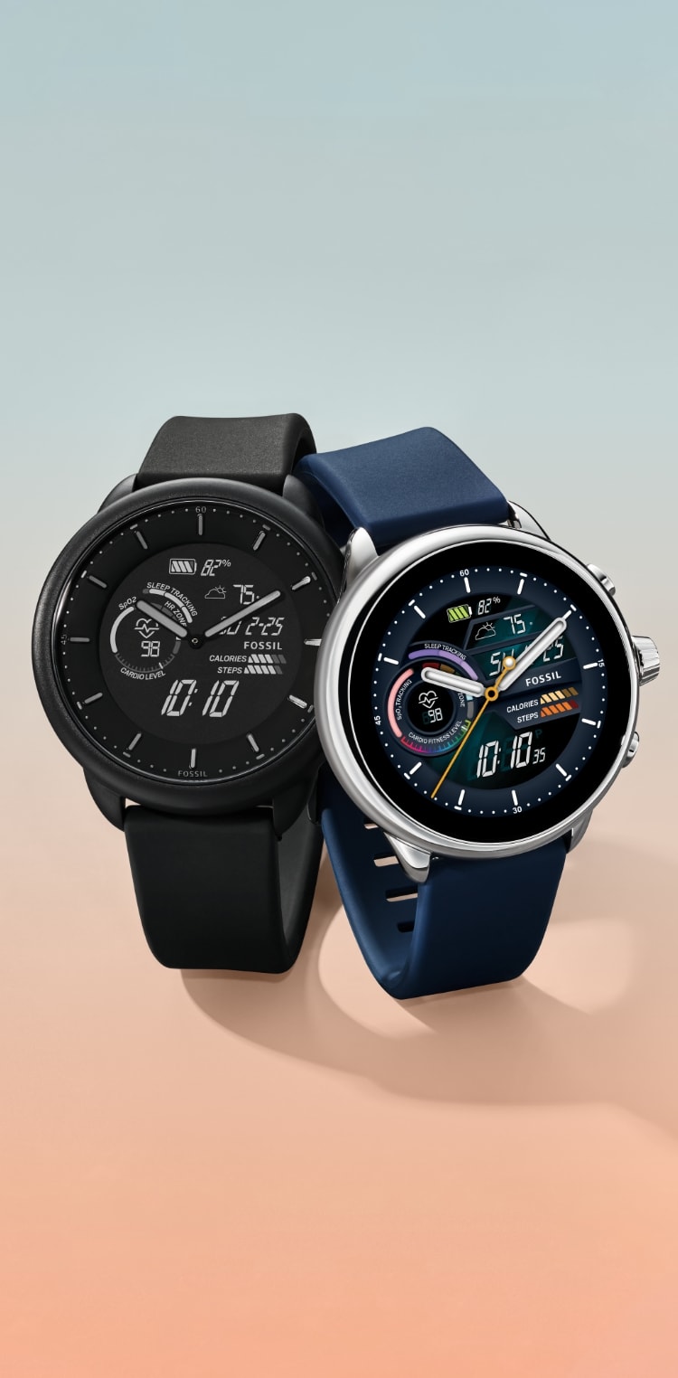 Two Gen 6 Wellness Family smartwatches side by side.