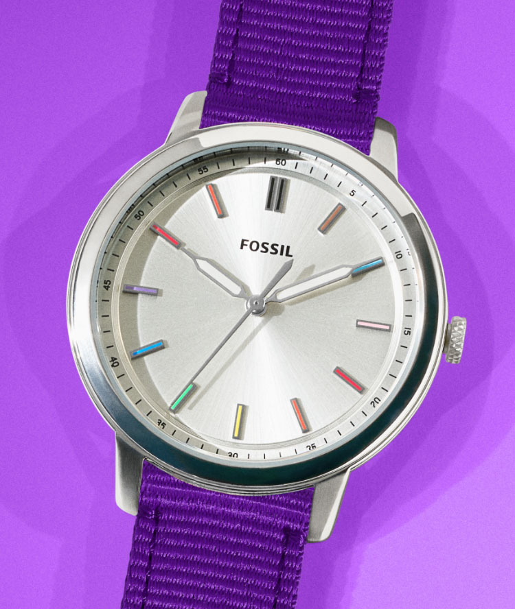 Limited Edition Pride Minimalist Three Hand Watch Case C181031