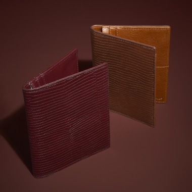 Two leather wallets.