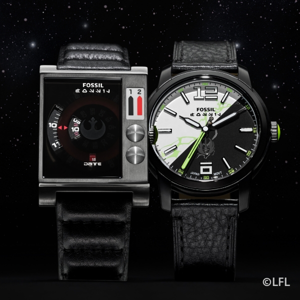 Watches inspired by Leia Organa and Luke Skywalker