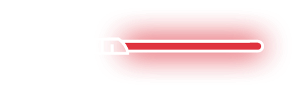 Une icône de sabre laser rouge