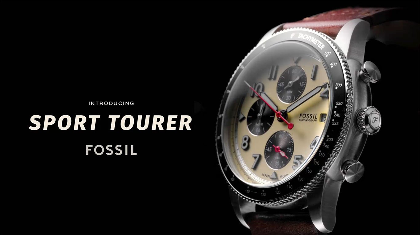 Fossil sport water resistant clearance