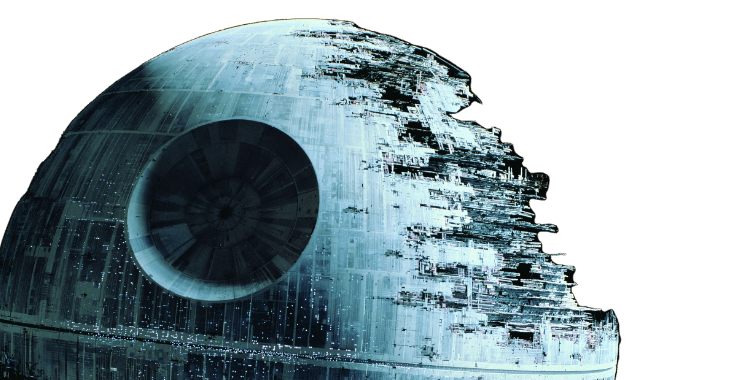 An image of the Death Star