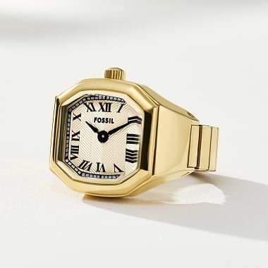 Orologio ad anello Harlow di Fossil.