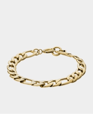 Gold bracelet.