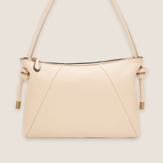 Ivory leather Willa bag.