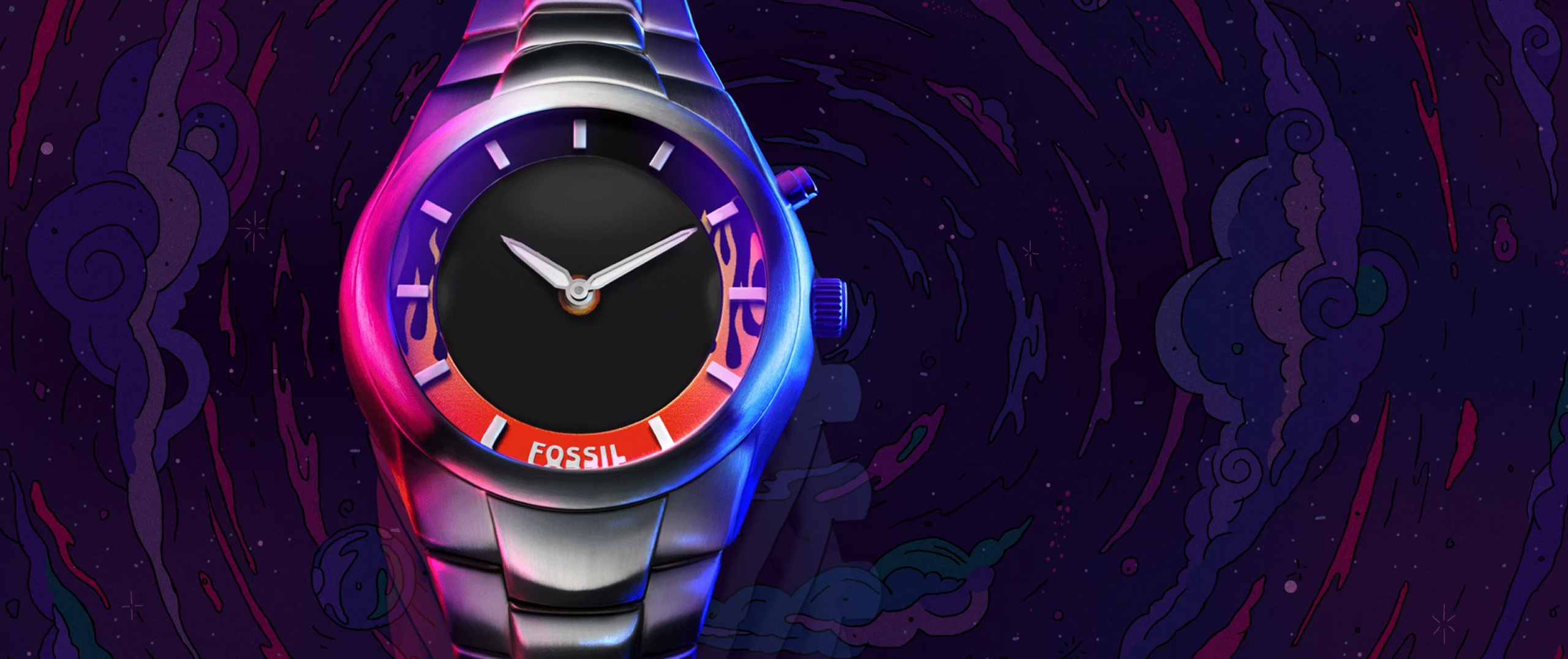 FOSSIL watch collection Collection update. My fossil “big tick” from 7th grade in  main image 2