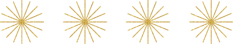 Red background with gold star icons.