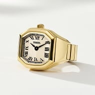 Fossil's Harlow watch ring.