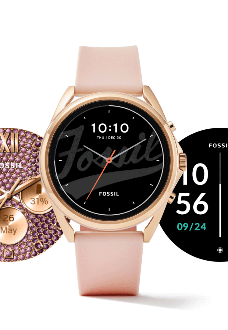 A rotating arc of custom dials.