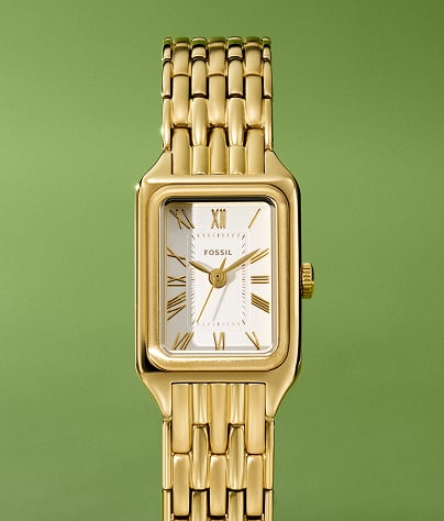 Harlow Mini Two-Hand Gold-Tone Stainless Steel Watch - ES5483 - Fossil