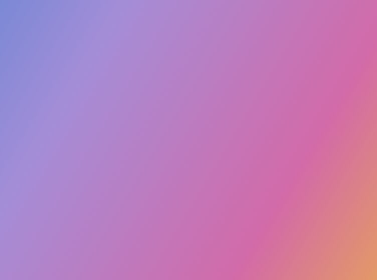 An animated rainbow gradient that transitions from light purple to pink to orange.