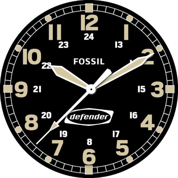 Defender watch face