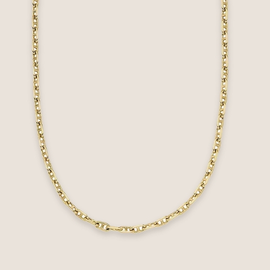 Gold-tone Fossil Heritage necklace.