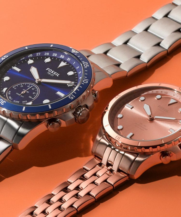 Fossil mens hybrid watch shop