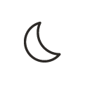 A moon icon