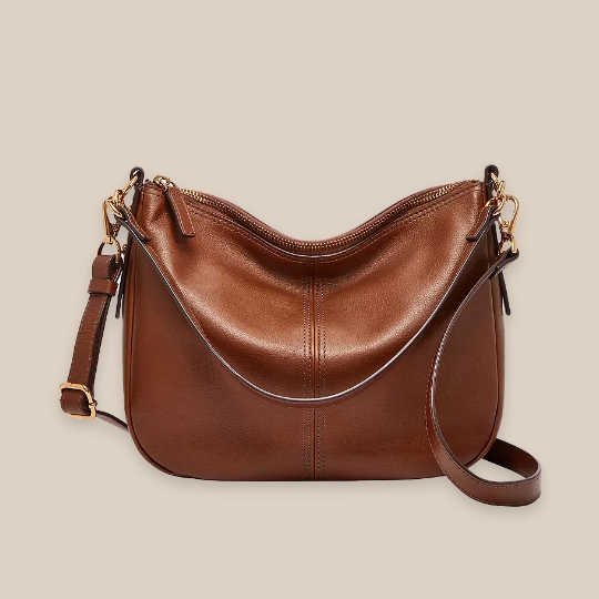 Brown leather Jolie bag.