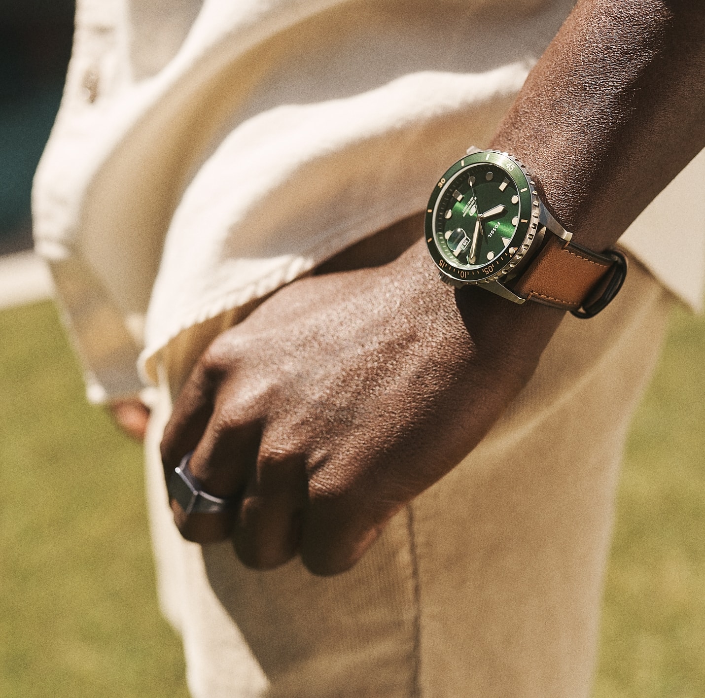 Fossil sales submariner watch