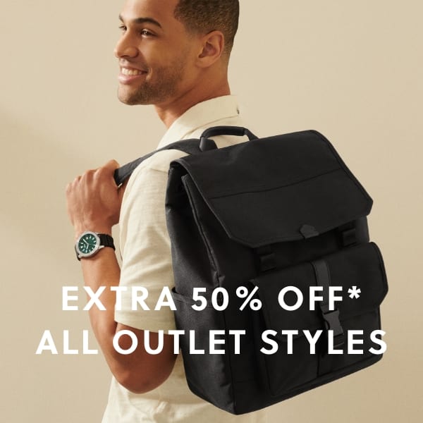 Extra 50% Off* All Outlet Styles