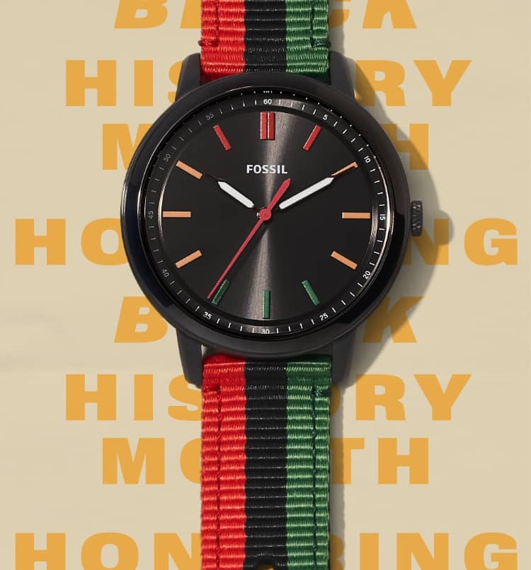Honoring Black History Month. The Neutra Minimalist watch for Black History Month.