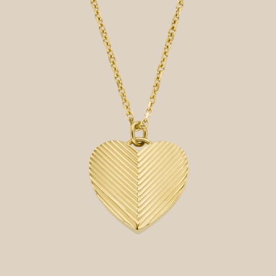 Gold-tone Harlow necklace.
