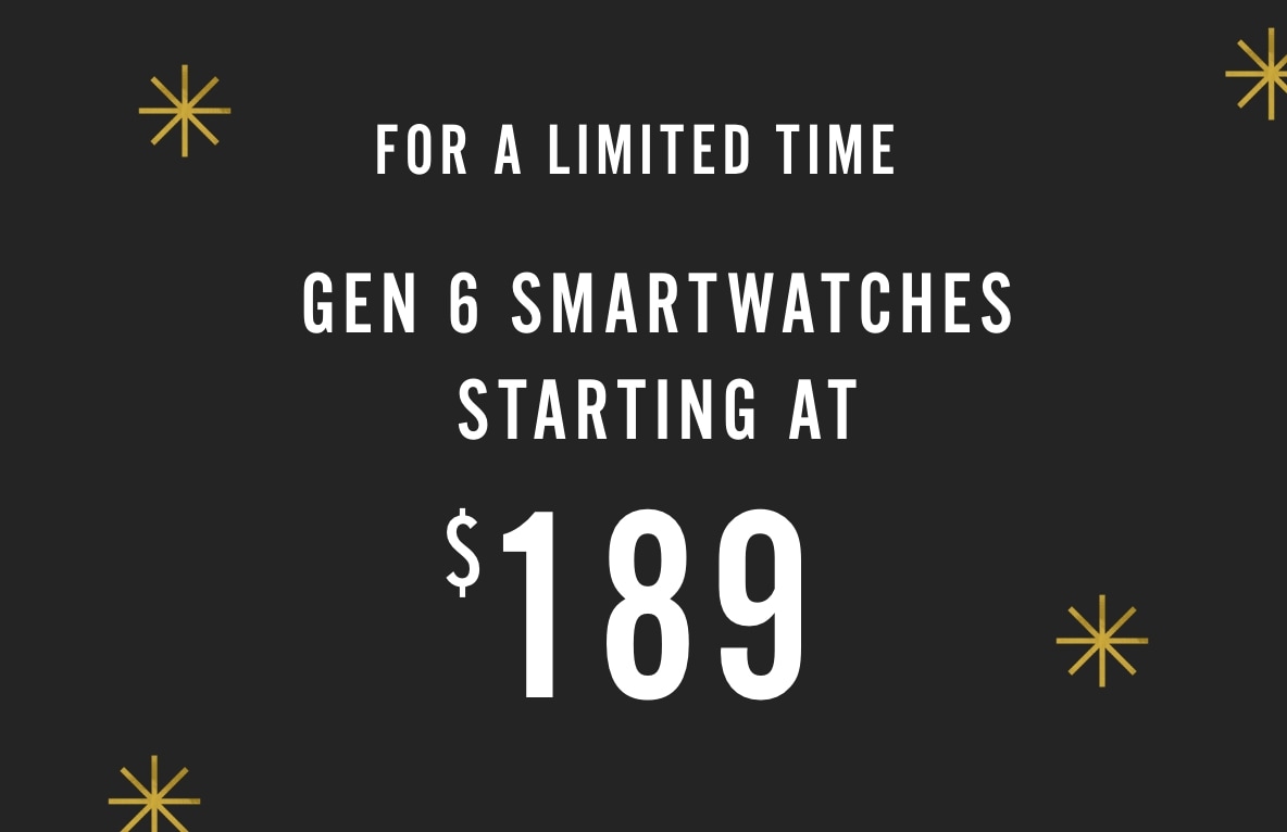 Gen 6 Smartwatches On Sale
