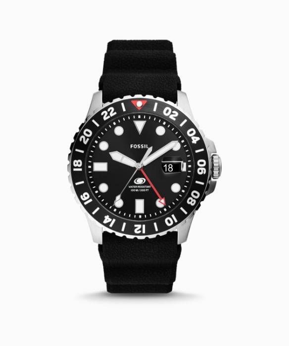 Fossil Blue GMT