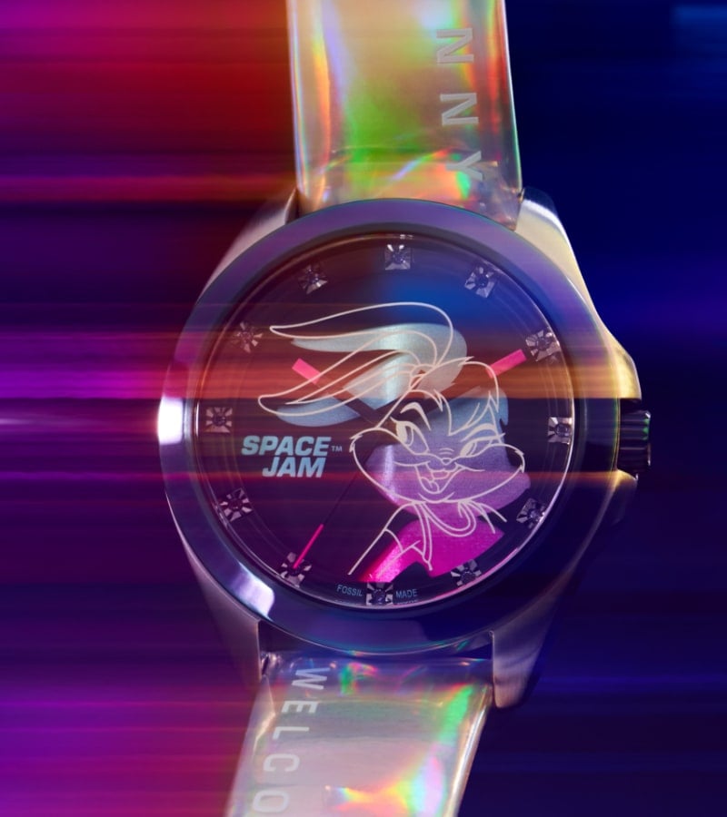 Space Jam By Fossil watch featuring Lola Bunny.