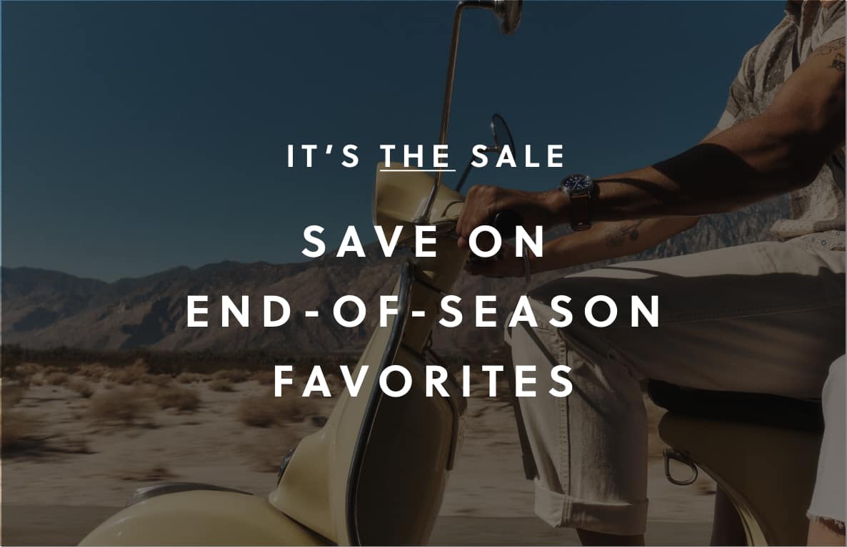 It's THE Sale Save On End-Of-Season Favorites