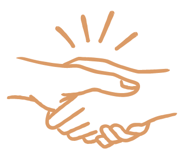 Employability handshake icon Employability handshake icon