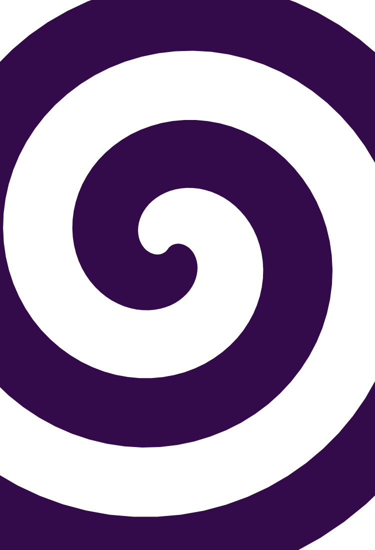 Espiral en color morado