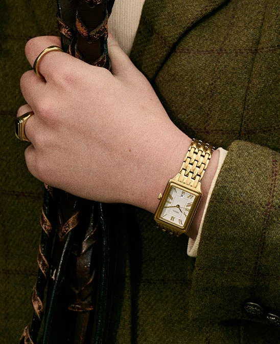 Image of a gold-toned Fossil Raquel watch