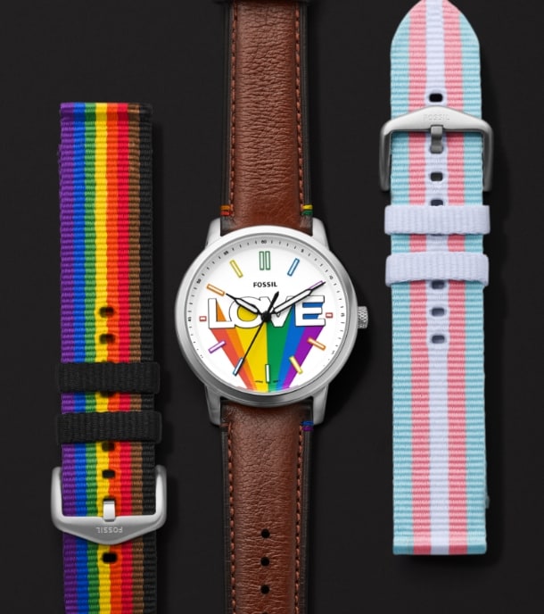 Pride-themed Apple watch band