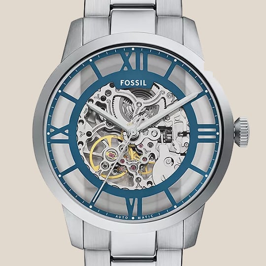 Brown leather Townsman automatic.