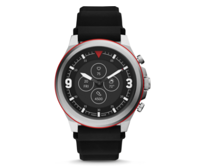 Refurbished Gen 5 Smartwatch The Carlyle Hr Smoke Stainless Steel Ftw4024j Fossil