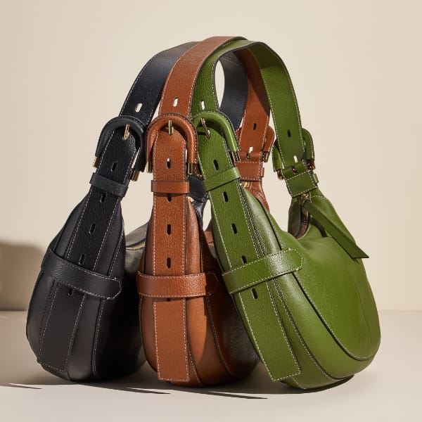 Three leather Harwell bags.