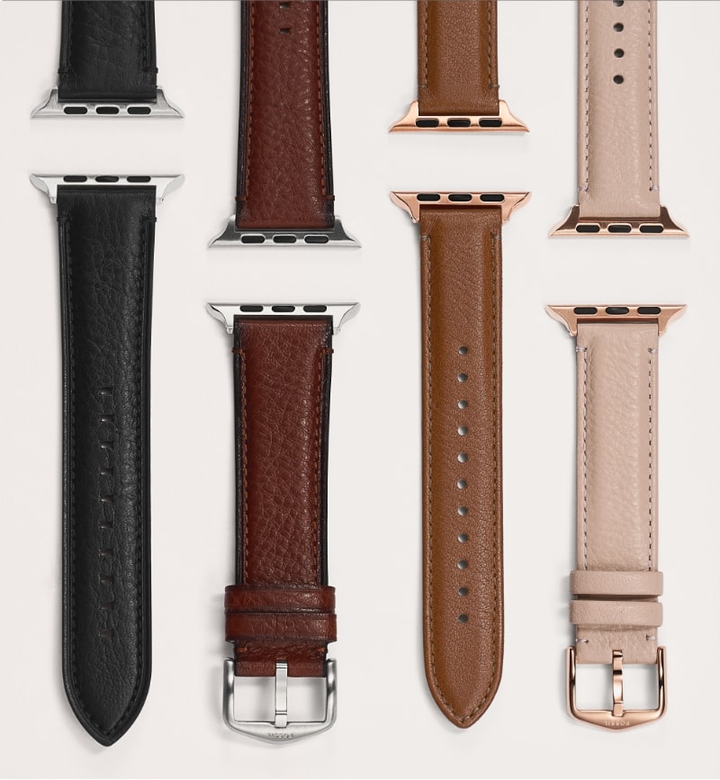 Trois bracelets Apple.