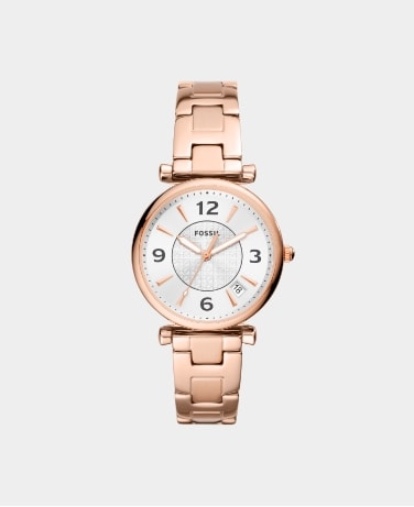 Women’s gold-tone watch.