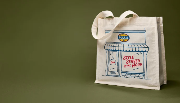 Fossil Tote Bag